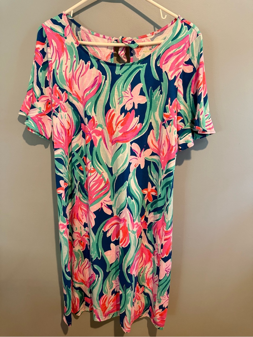 Lilly Pulitzer Floral, Mini Stretch Dress